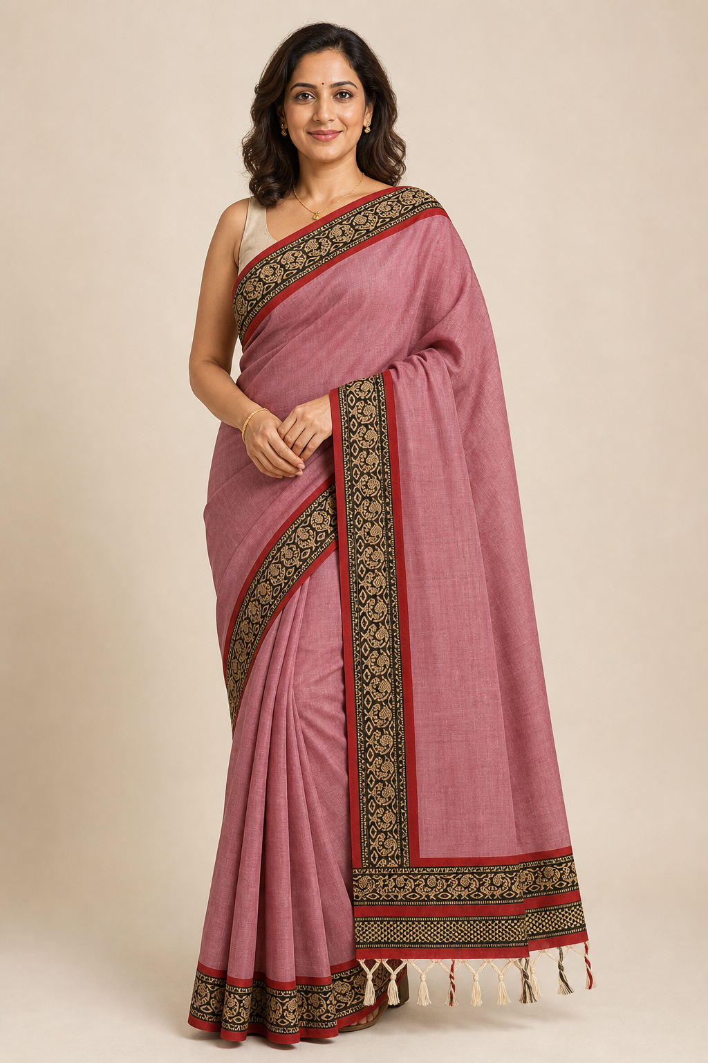 Authentic Cotton Saree - Colorful Joy Collection